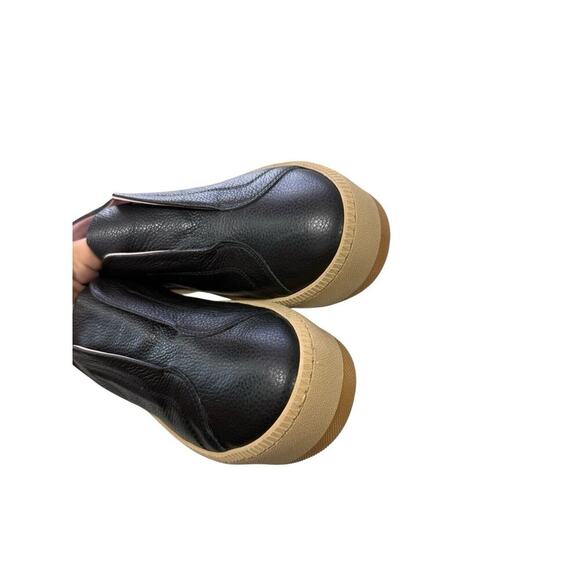 Sole Bliss Drama Black Leather Chunky Platform Sneakers Women’s US 9/9.5 EU 40 - Picture 3 of 8